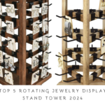 TOP 5 ROTATING JEWELRY DISPLAY STAND TOWER 2024